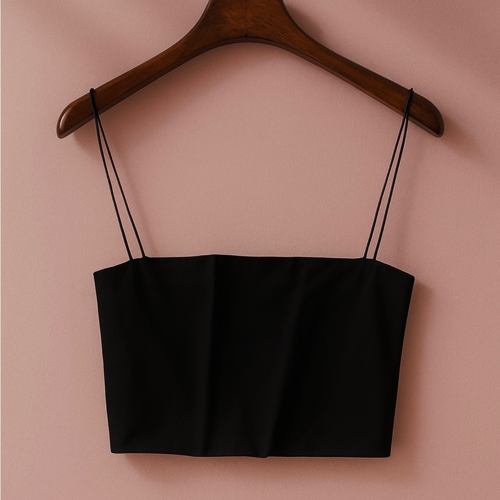 Black Spaghetti Strap Top